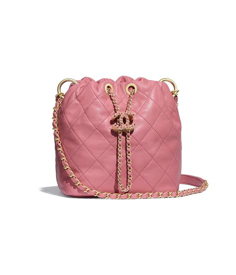 chanel pink waist bag|chanel drawstring bag 2020.